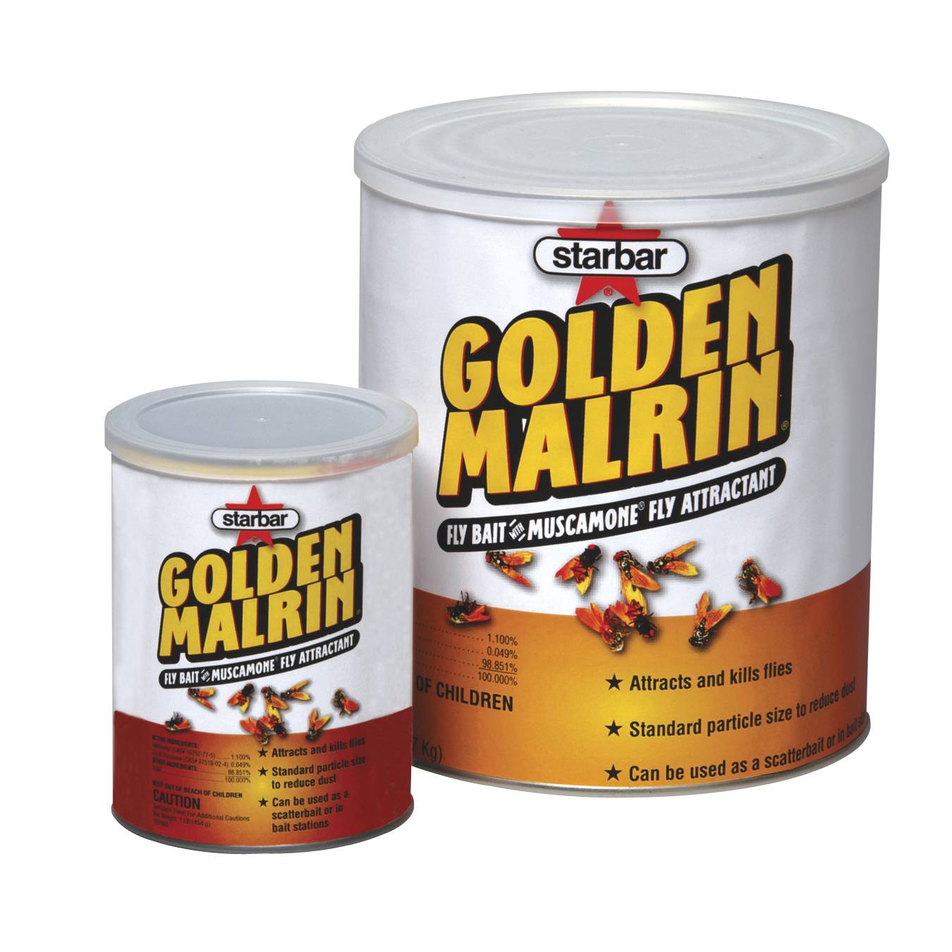 Golden Malrin Fly Bait, 1-Lb.