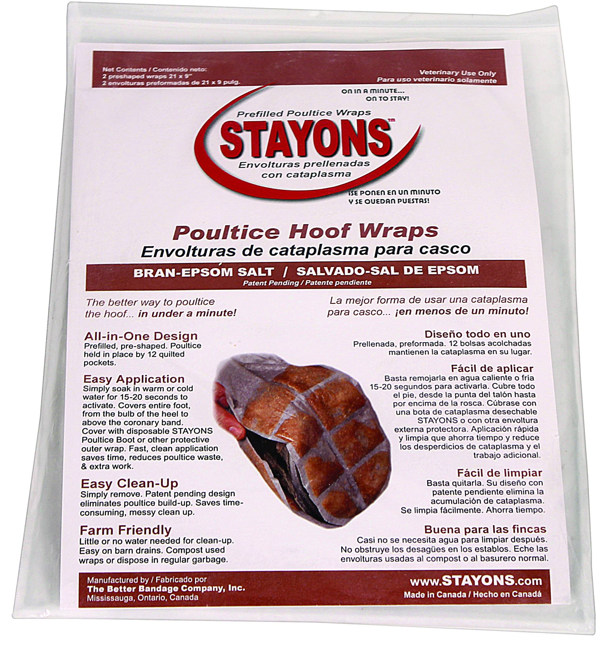 UPC 851690000043 product image for Durvet Stayons Poultice Hoof Wraps | upcitemdb.com