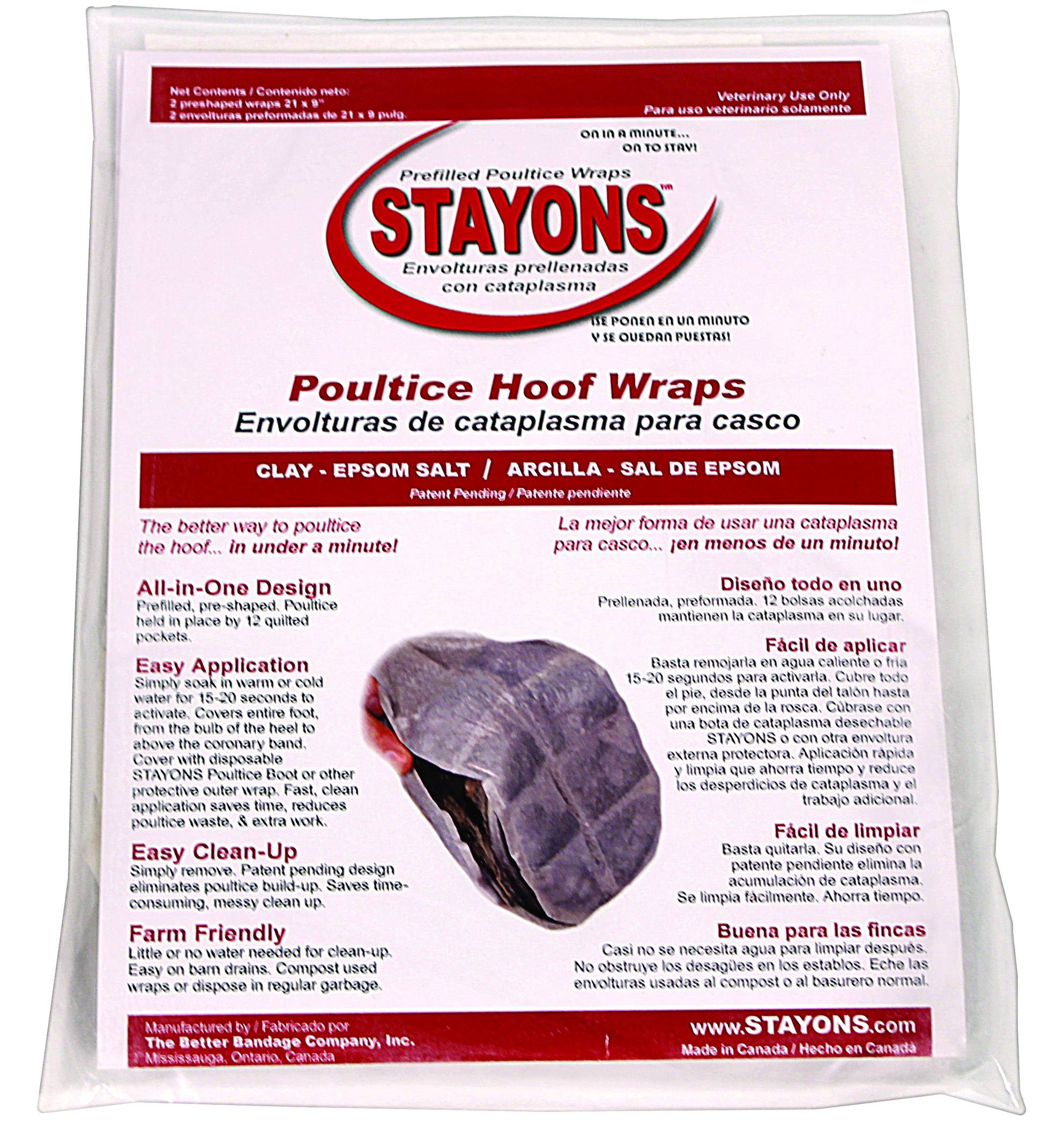 UPC 851690000036 product image for Durvet Stayons Poultice Hoof Wraps | upcitemdb.com