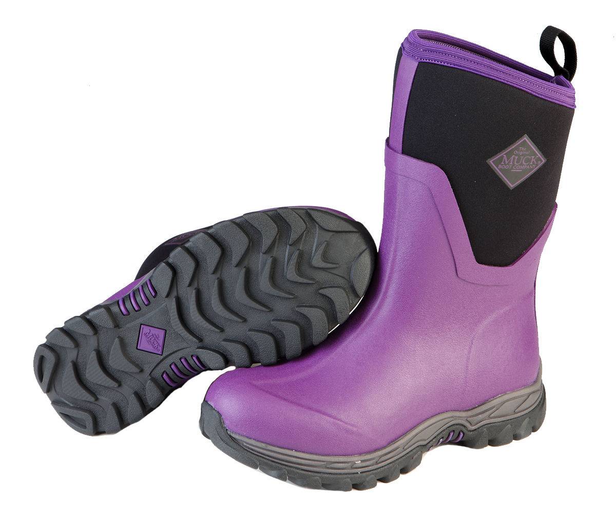 Purple Horse and Equestrian Riding Boots