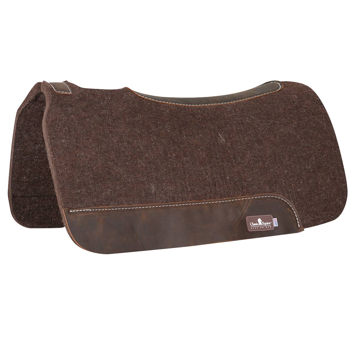 UPC 610393104652 product image for Classic Equine Alpaca Felt Contoured Western Pad | upcitemdb.com