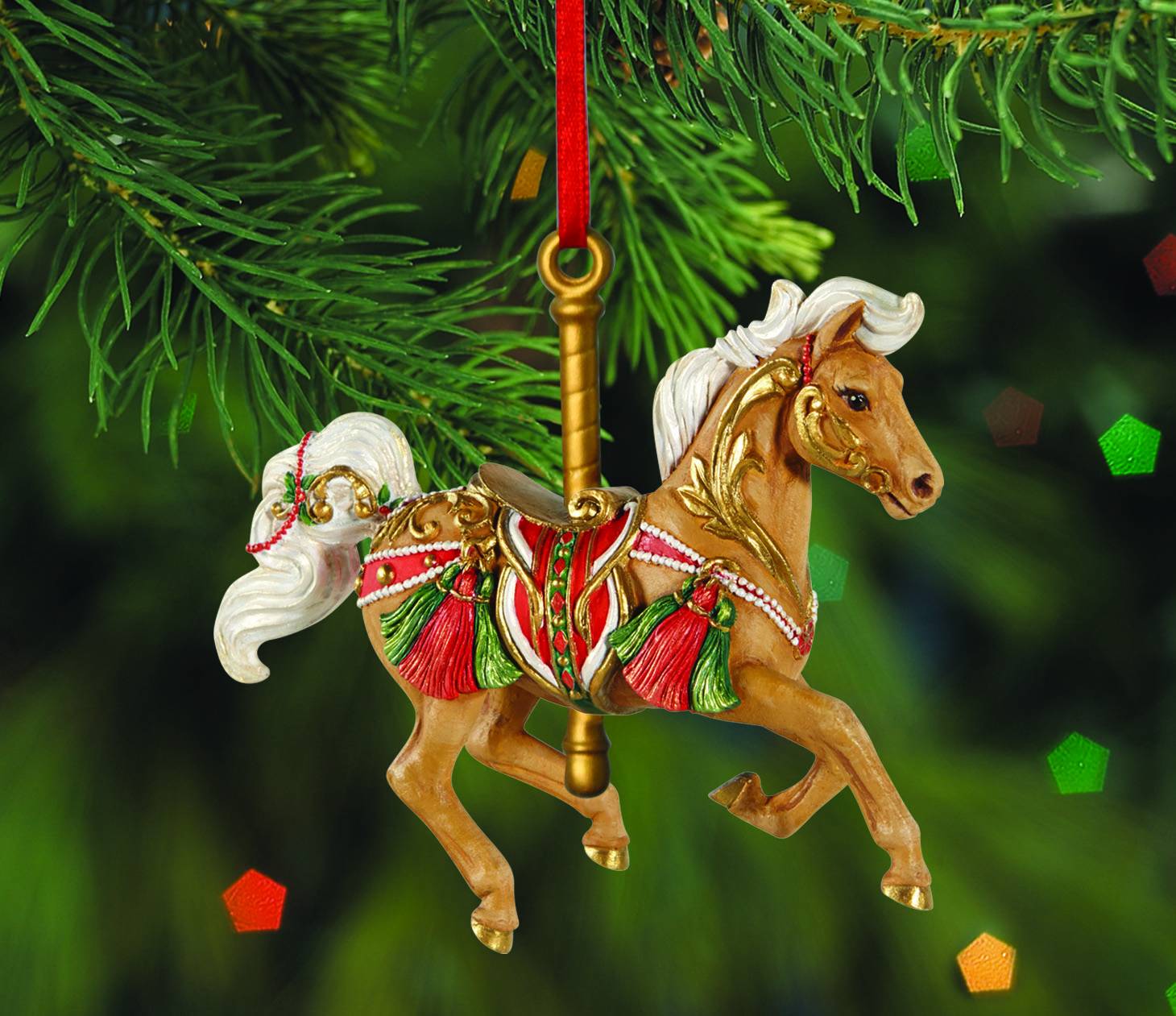 UPC 019756706159 product image for Breyer Winter Winds Carousel Ornament | upcitemdb.com