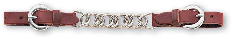 UPC 610393000602 product image for Classic Equine Curb Strap with Flat Stainless Steel Links | upcitemdb.com