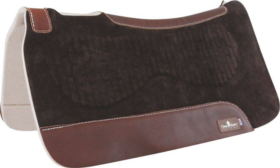 UPC 610393092287 product image for Classic Equine Zone Suede/Felt Western Saddle Pad | upcitemdb.com