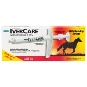 Farnam Ivercare Sure Grip Paste Horse Dewormer