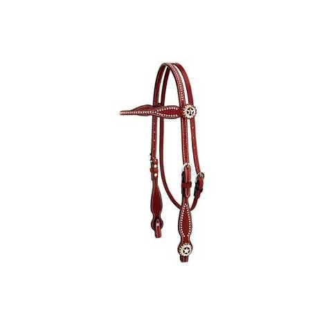 Weaver Texas Star Browband Headstall