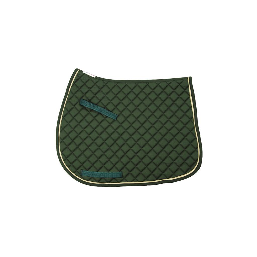 TuffRider Basic All Purpose Saddle Pad with Trim and Piping