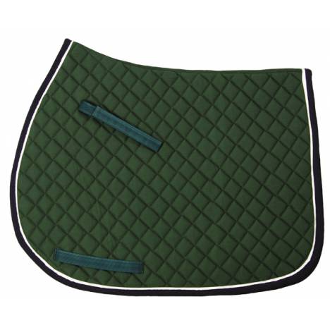 TuffRider Basic All Purpose Saddle Pad with Trim and Piping