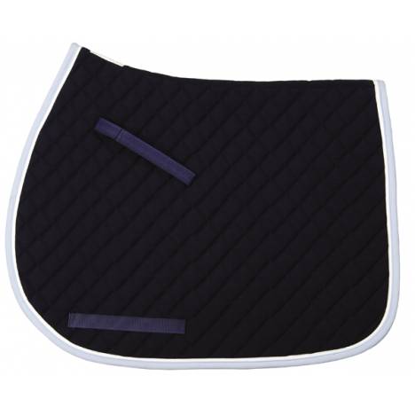 TuffRider Basic All Purpose Saddle Pad with Trim and Piping