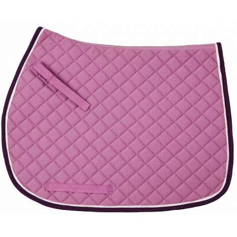 TuffRider Basic All Purpose Saddle Pad with Trim and Piping