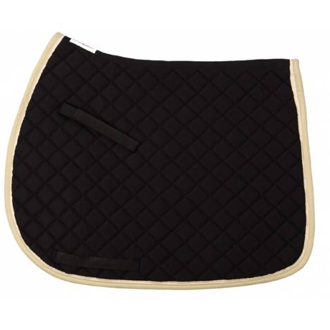 TuffRider Basic All Purpose Saddle Pad with Trim and Piping