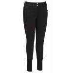 TuffRider Ladies Soft Shell Wide WaistBand Knee Patch Breech