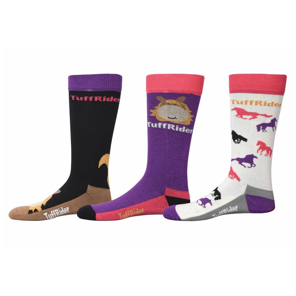 Tuffrider Asher Socks - 3 Pack - Kids