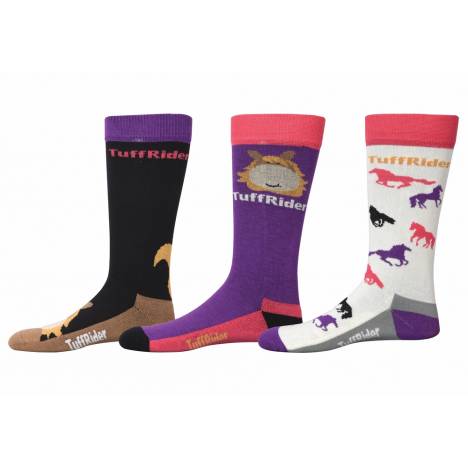 Tuffrider Asher Socks - 3 Pack - Kids