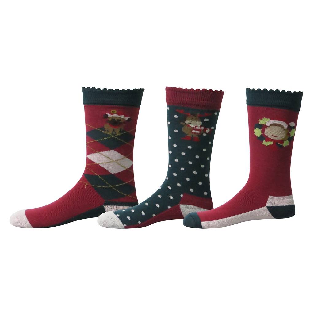 TuffRider Kids Holly Socks - 3 Pack