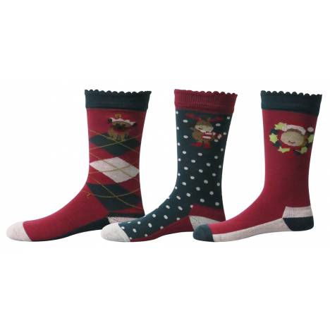 TuffRider Kids Holly Socks - 3 Pack