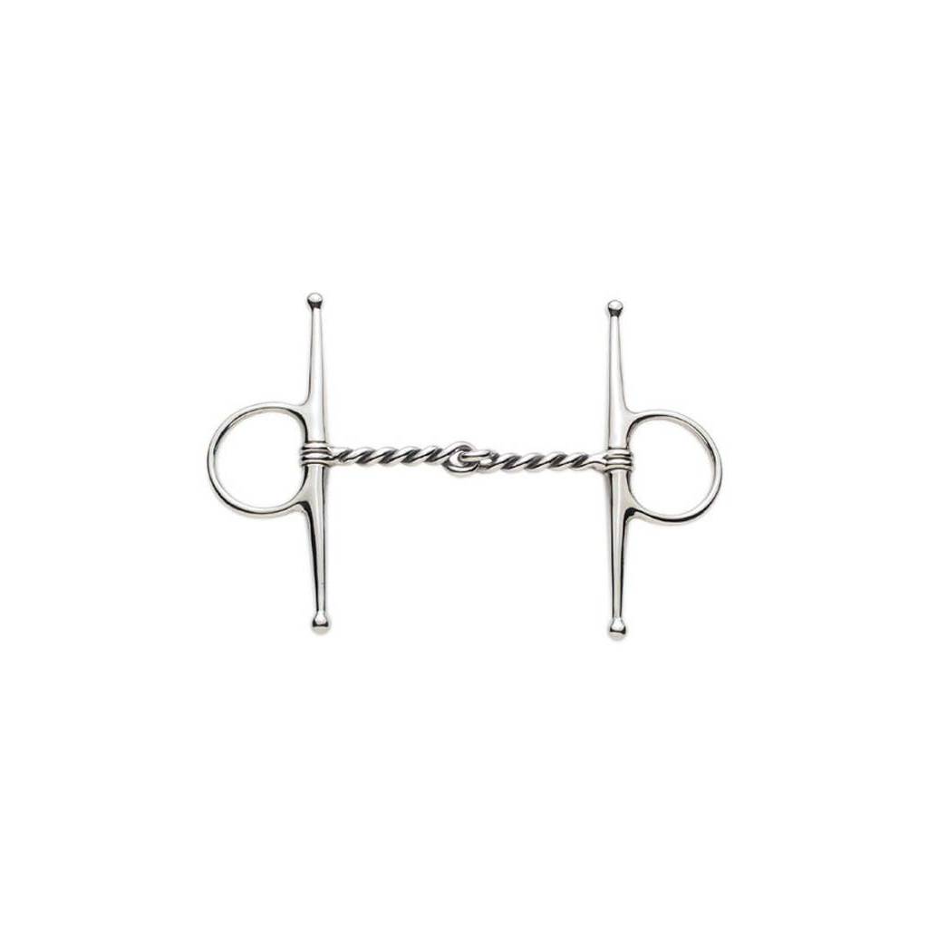 Korsteel Twisted Wire Full Cheek Snaffle Bit