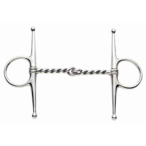 Korsteel Twisted Wire Full Cheek Snaffle Bit