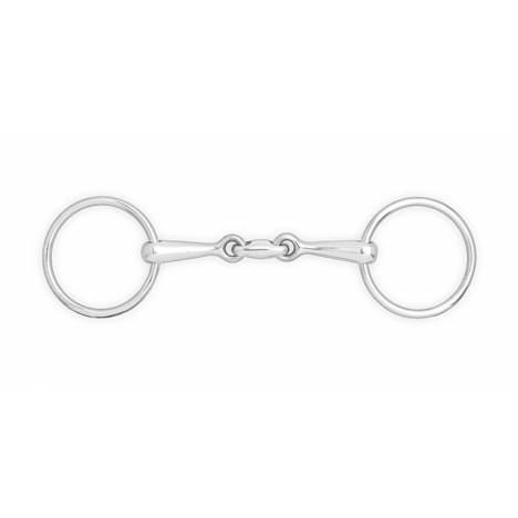 Horze Double Jointed Loose Ring Snaffle Bit