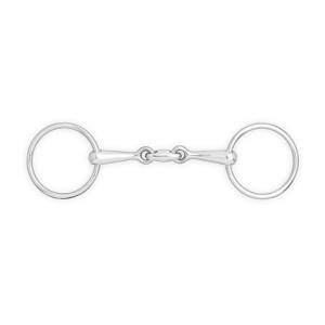 Horze Double Jointed Loose Ring Snaffle Bit