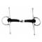 Korsteel Soft Rubber Jointed Full Cheek Snaffle Bit