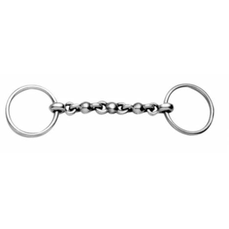 Korsteel Waterford Loose Ring Snaffle Bit - 2.5" Rings