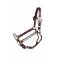 Tory Leather Straight Cheek Show Halter - Rochester Plates