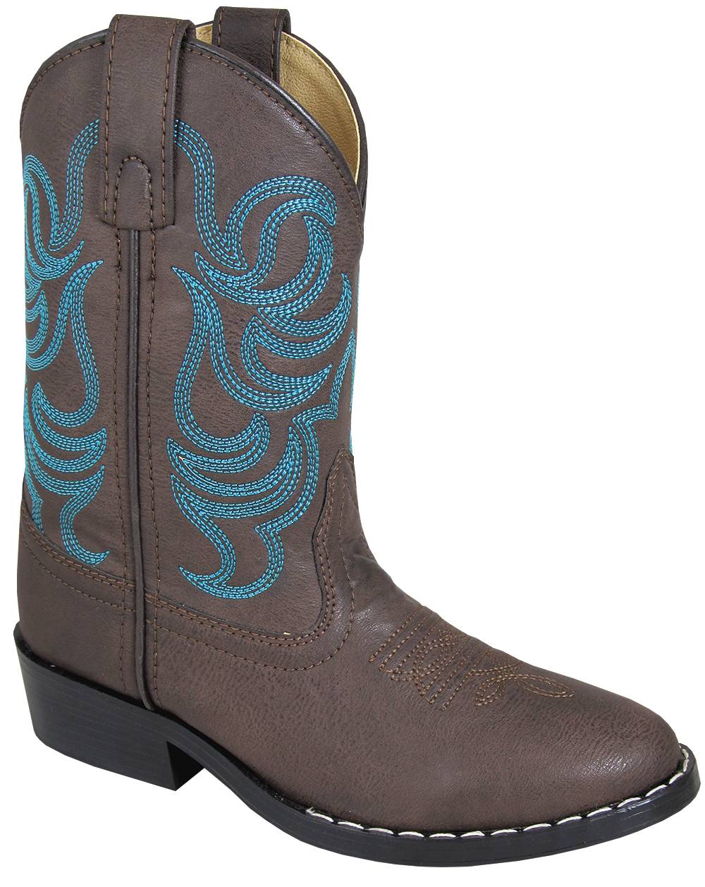 Smoky Mountain Childrens Monterey Boots Brown/Blue