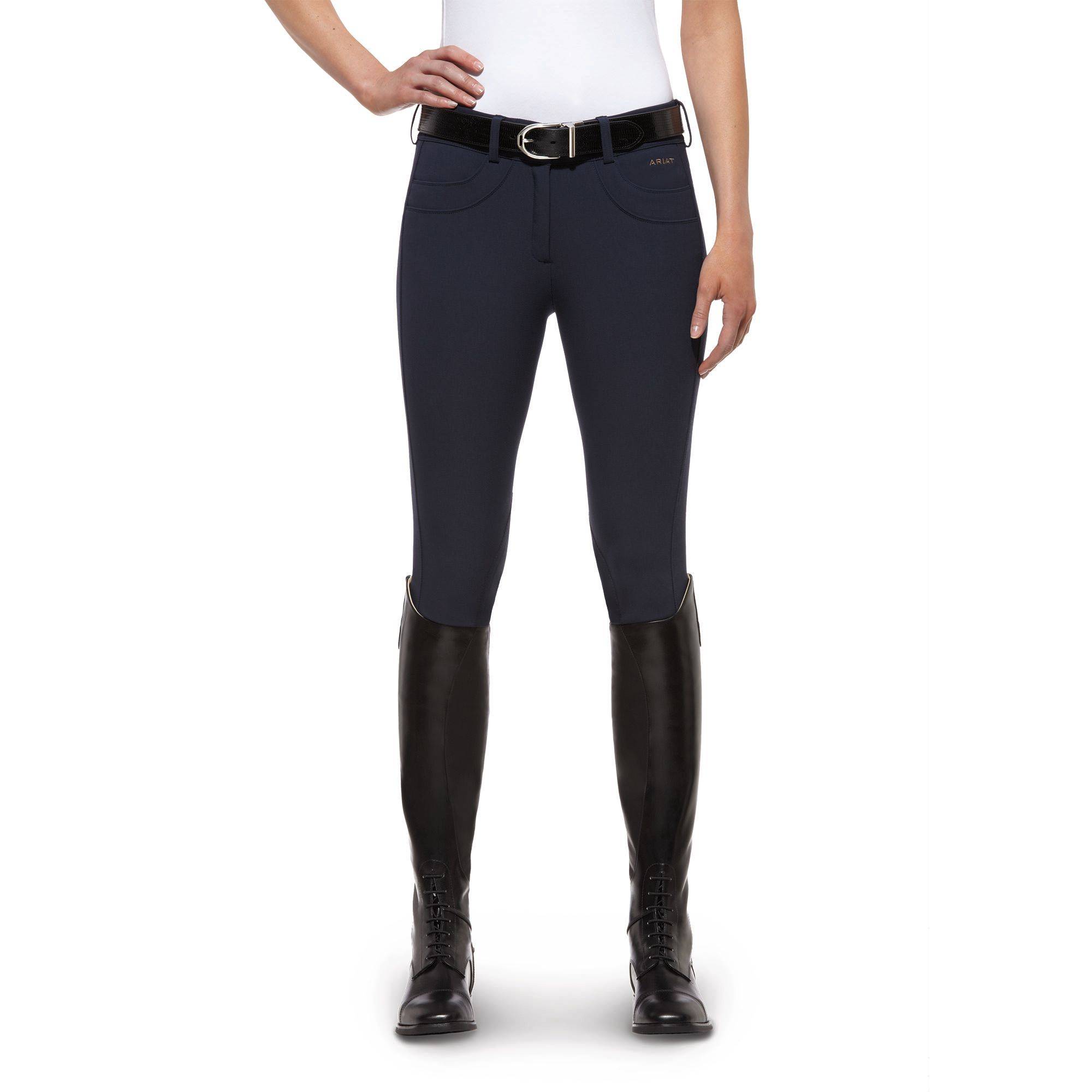 Ariat Olympia Breeches - Ladies, Euro Seat, Navy