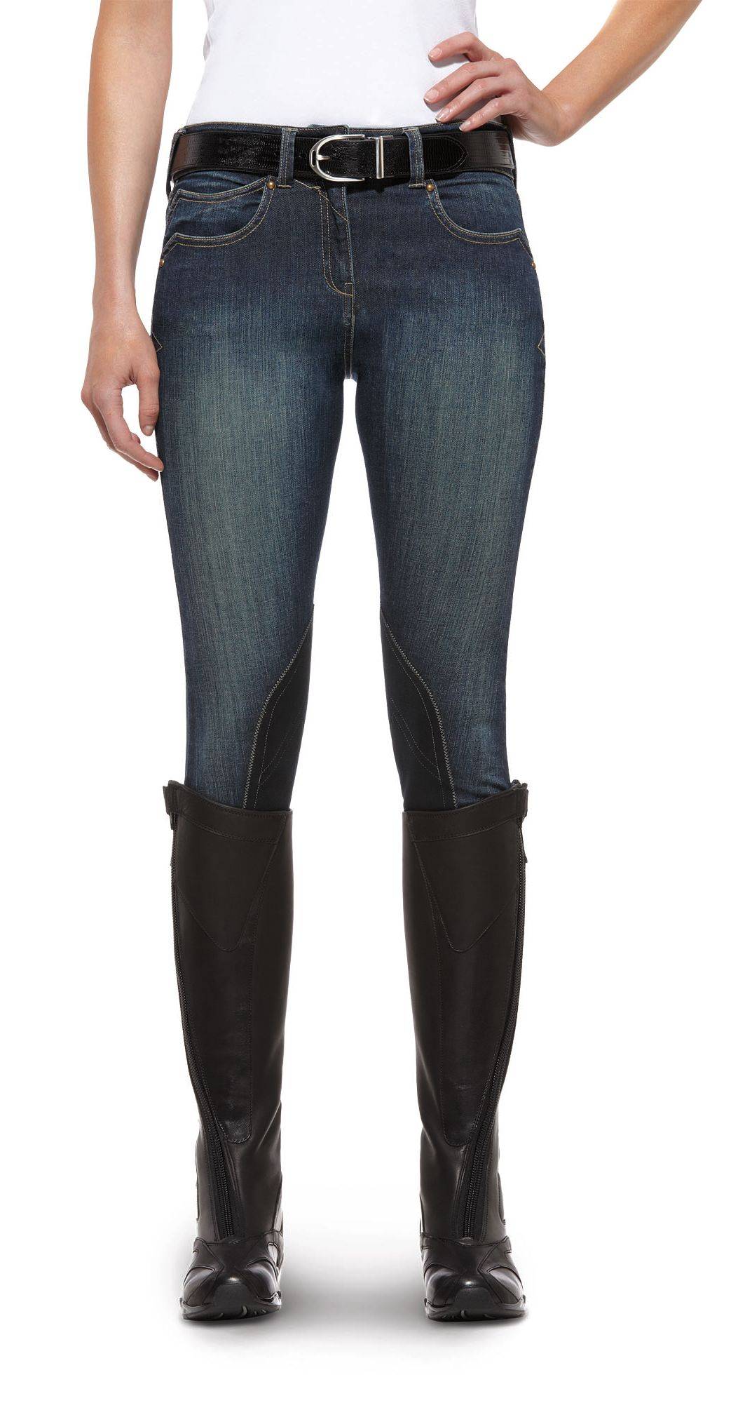 ariat denim breeches