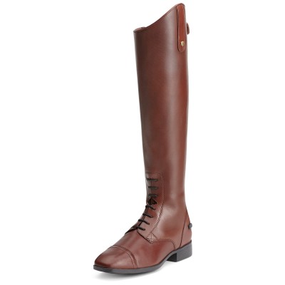 ariat challenge contour square toe field zip riding boot