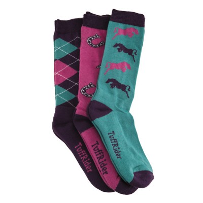 socks riding horse trio pack apparel equestriancollections