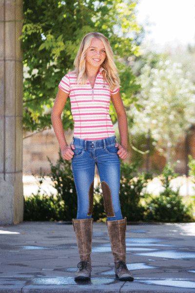 5-758381 Goode Rider Horsebit Jeans - Girls sku 5-758381