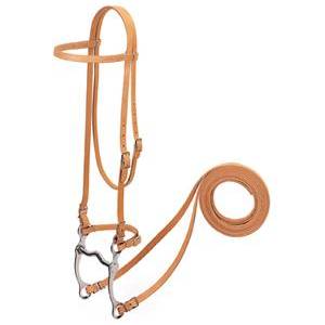 Weaver Harness Leather Browband Bridle with Single Cheek Buckle