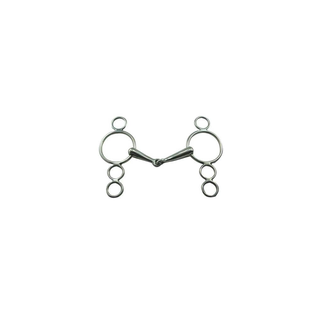 Coronet Continental 3 Ring Gag Bit - 16mm