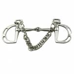 Coronet Snaffle Kimberwick Bit