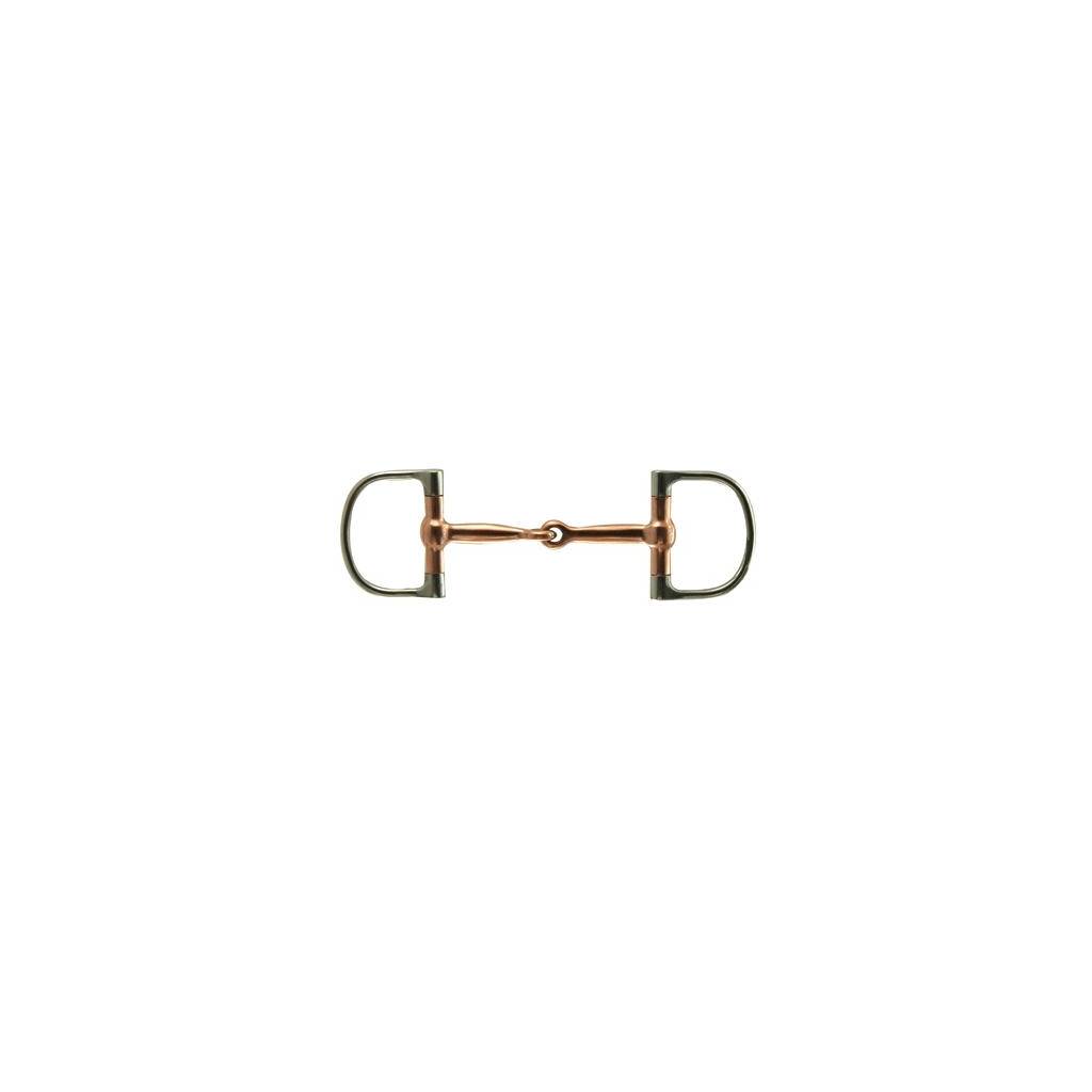 Coronet Copper Mouth Dee Snaffle Bit