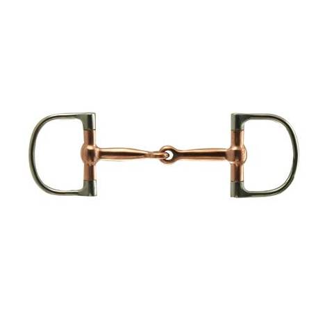 Coronet Copper Mouth Dee Snaffle Bit