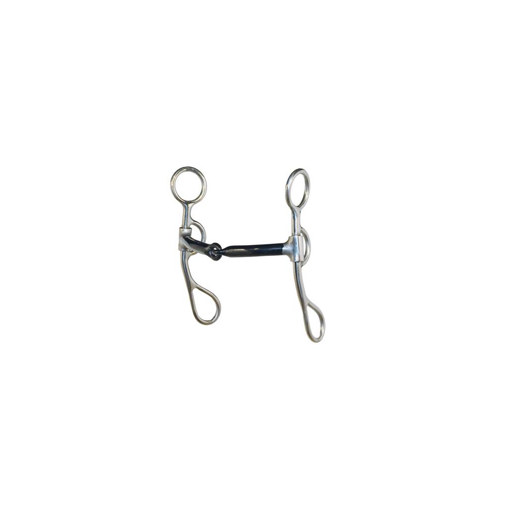 Metalab Stainless Steel Argentine Smooth Snaffle Bit