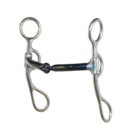 Metalab Stainless Steel Argentine Smooth Snaffle Bit