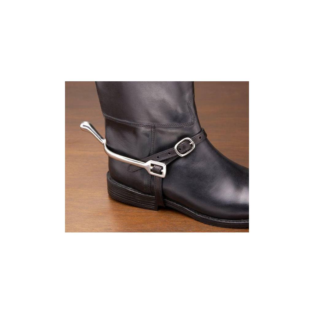 EquiRoyal Leather Spur Straps