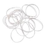 Tough-1 Clear Glitter Bands