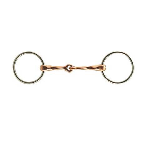 Coronet Slow Twist Copper Mouth Ring Bit