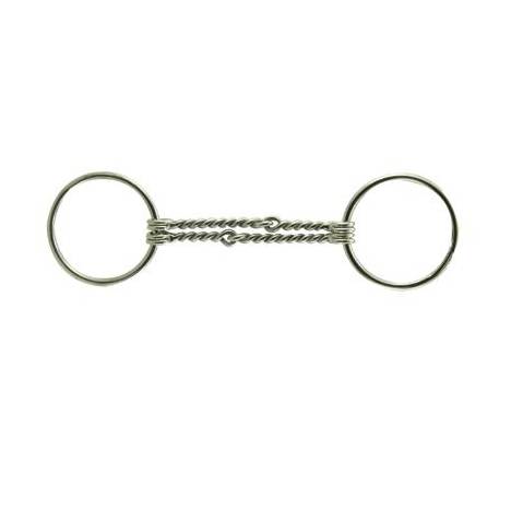 Coronet Double Twist Wire Loose Ring Bit