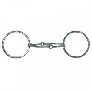 Coronet Loose Ring Double Jointed Gag Bit