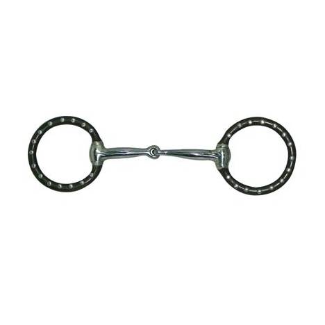 Coronet Bits Mini/Small Pony Snaffle Bit with Dot Overlay