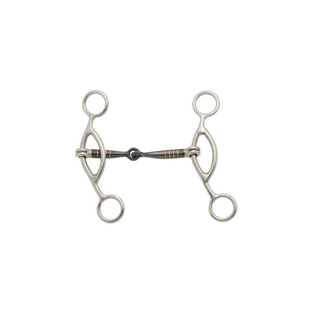 Kelly Silver Star Sweet Iron Gag Snaffle