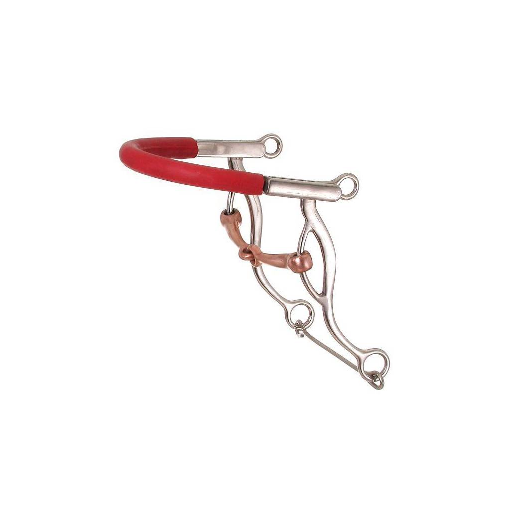 Kelly Silver Star Gag Snaffle Hackamore