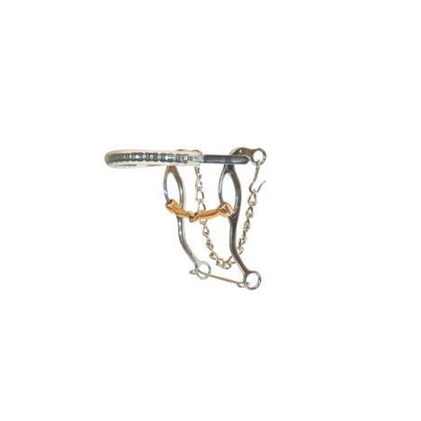 Metalab Chrome Plated Hackamore Bit