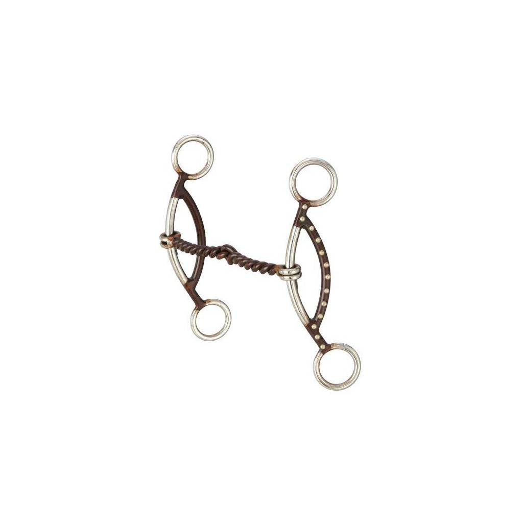 Kelly Silver Star H' Gag Twist Snaffle Bit